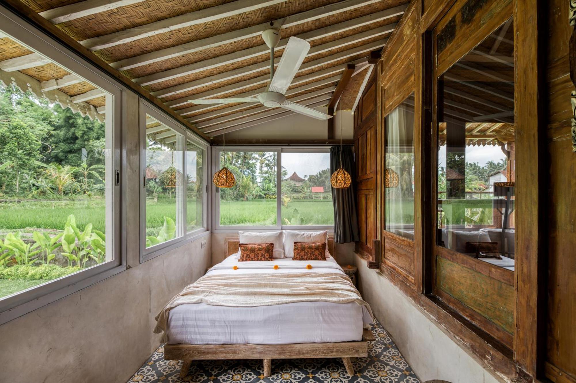 The Rice Joglo Eco-Stay Ubud Exterior foto