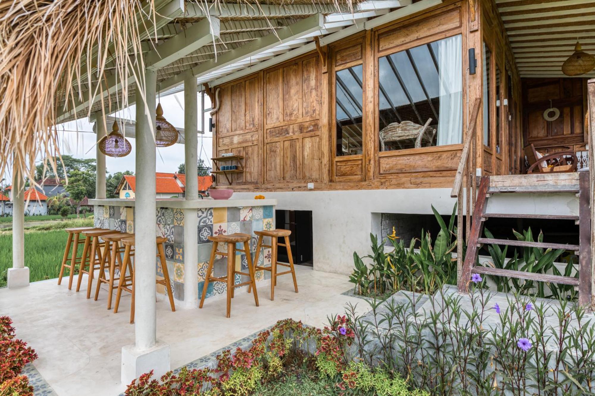 The Rice Joglo Eco-Stay Ubud Exterior foto