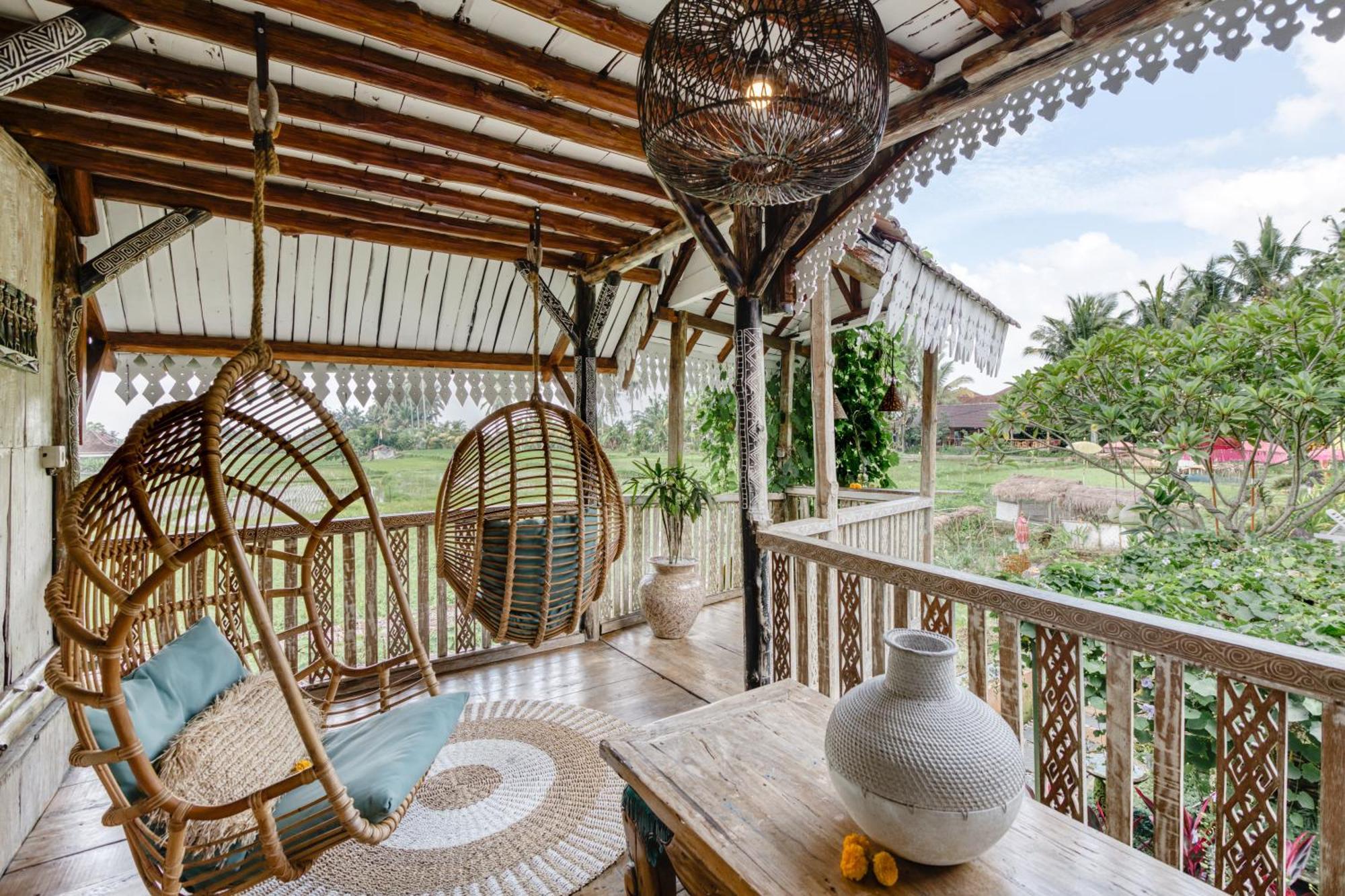The Rice Joglo Eco-Stay Ubud Exterior foto